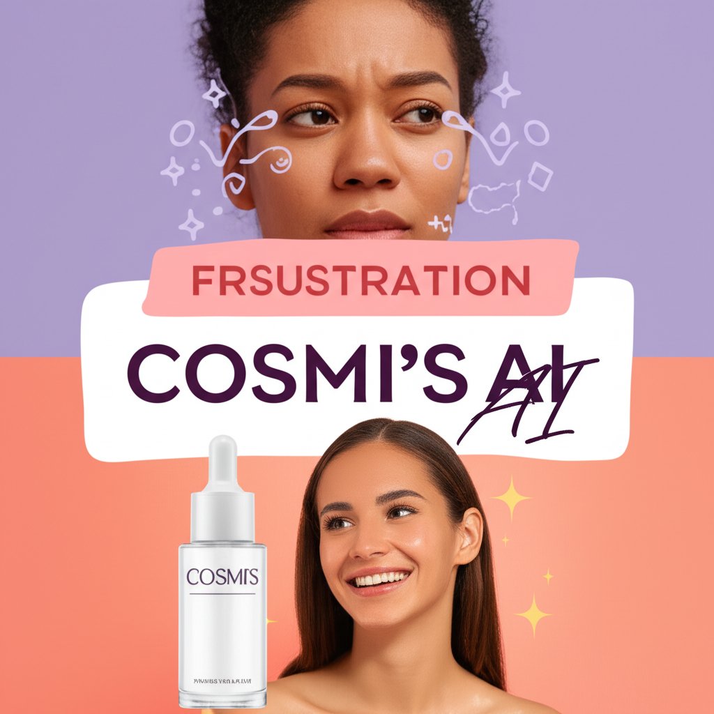 Cosmi's AI: Your Journey from Frustration to Flawless Skin