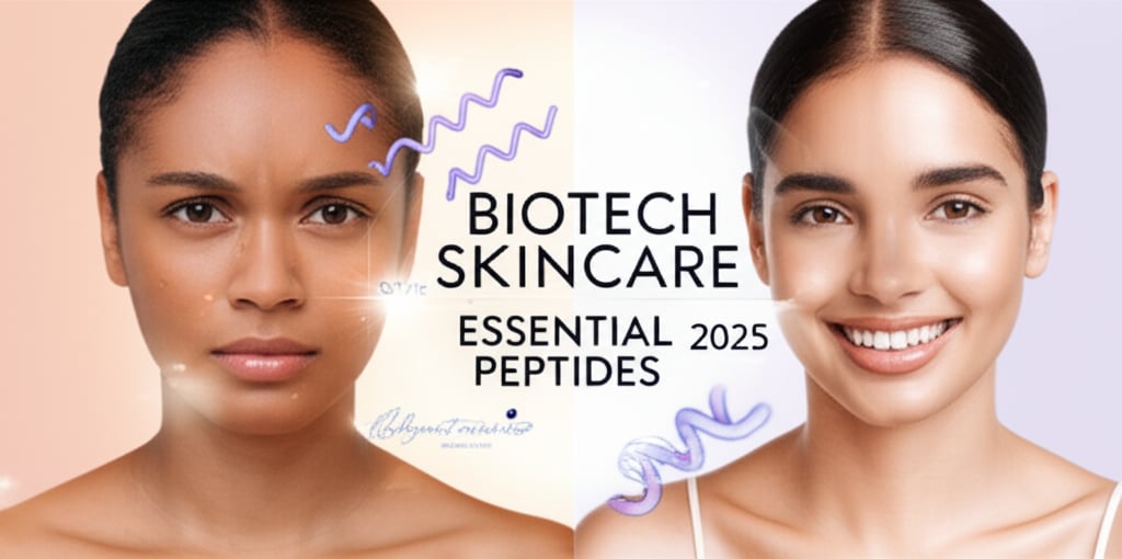 Biotech Reshapes Skincare: Essential Lab Peptides for 2025