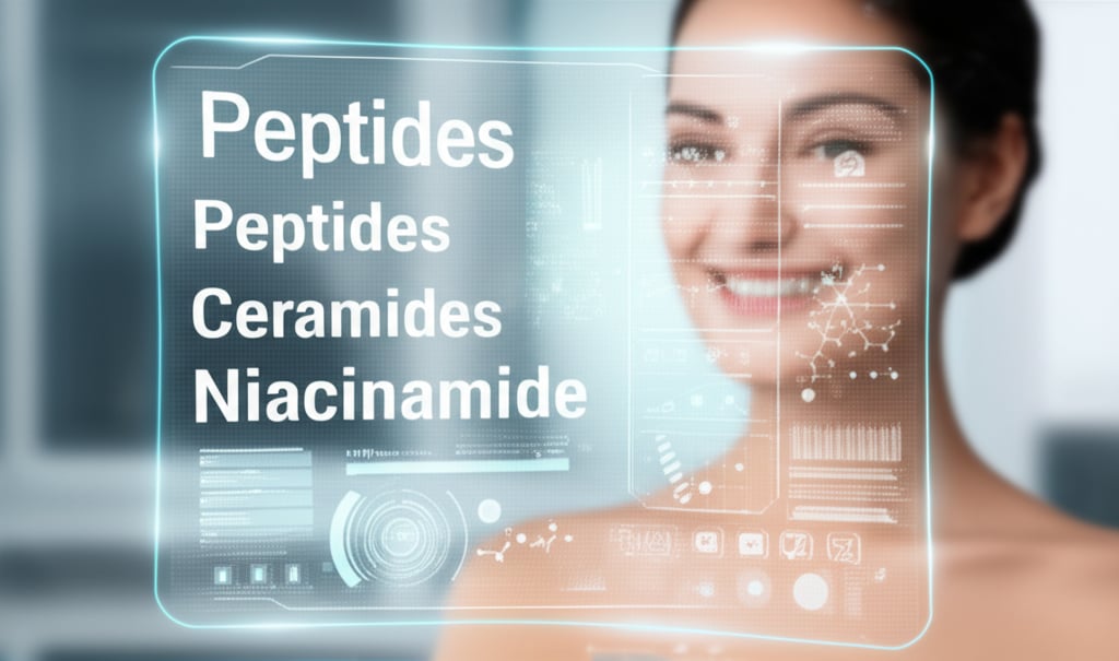 An illustrative image about: A futuristic, minimalist setting with a transparent display screen at the center. The screen shows a