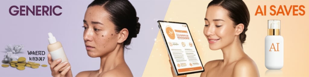 The True Cost of Generic Skincare: Why AI Saves You Money