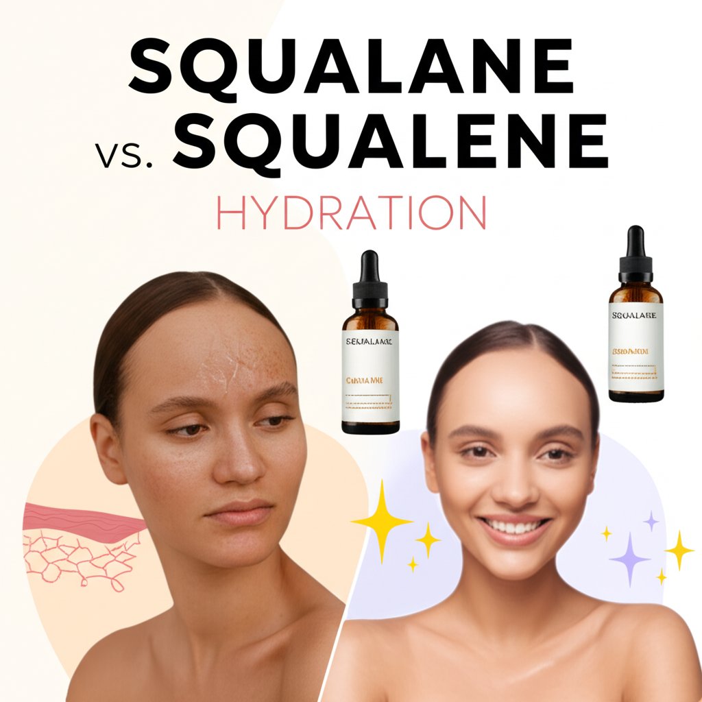 Squalane vs. Squalene: Unlocking Optimal Skin Hydration