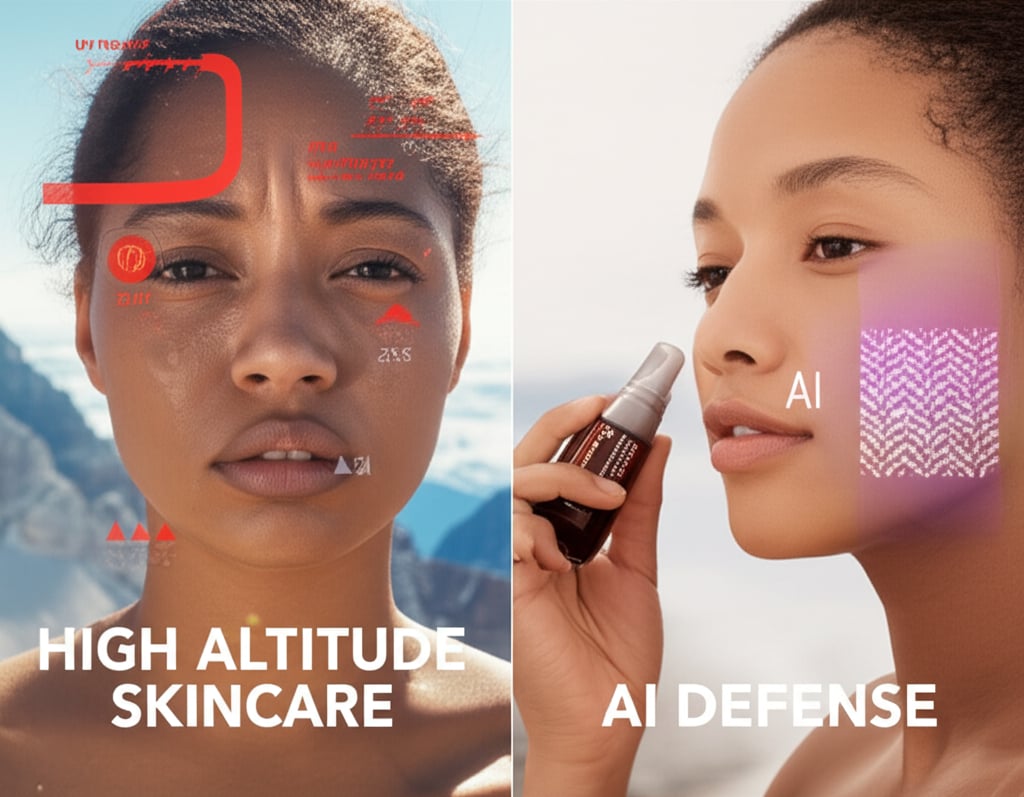 Skincare for High Altitudes: How AI Defends Against Extreme UV and Dryness