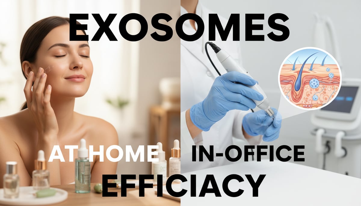 At-Home vs. In-Office Exosome Treatments