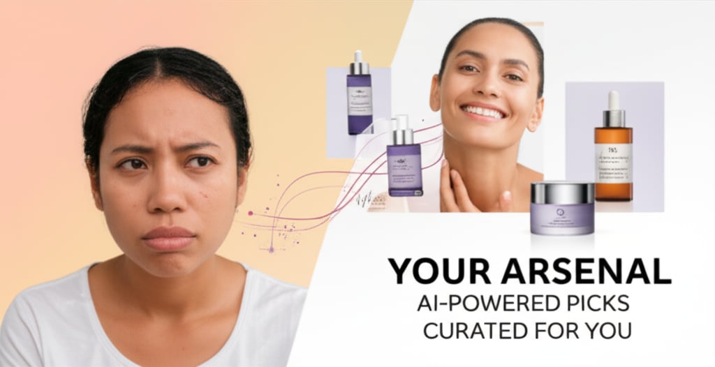 Building Your Skincare Arsenal: AI's Curated Product Picks