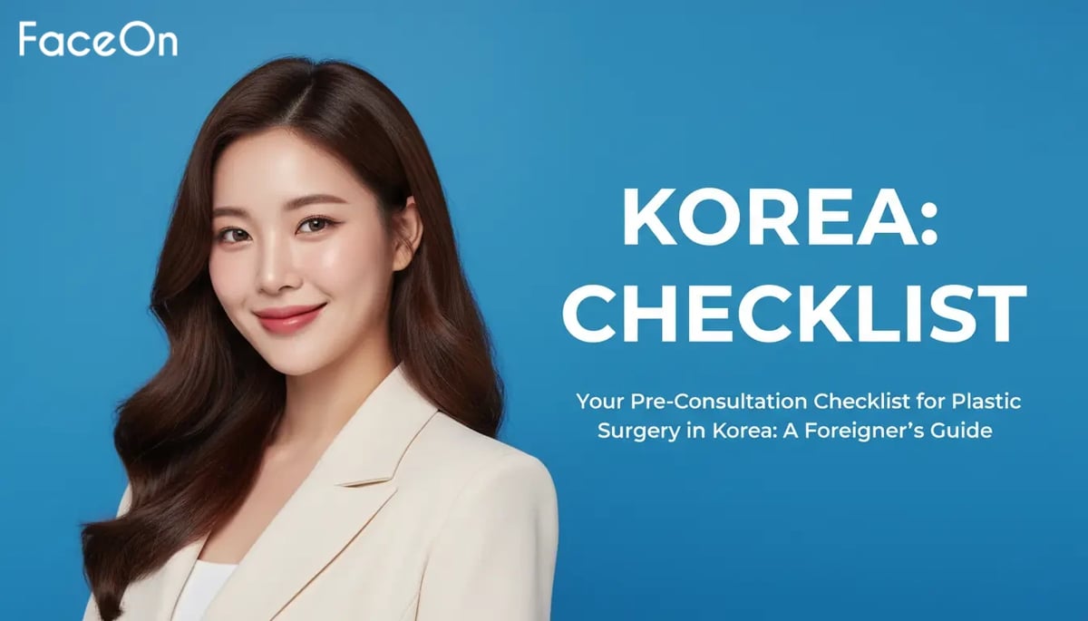 Your Pre-Consultation Checklist for Plastic Surgery in Korea: A Foreigner’s Guide