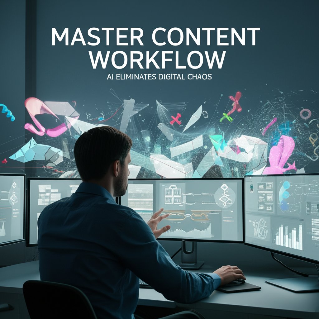 Master Content Workflow: AI Eliminates Digital Chaos