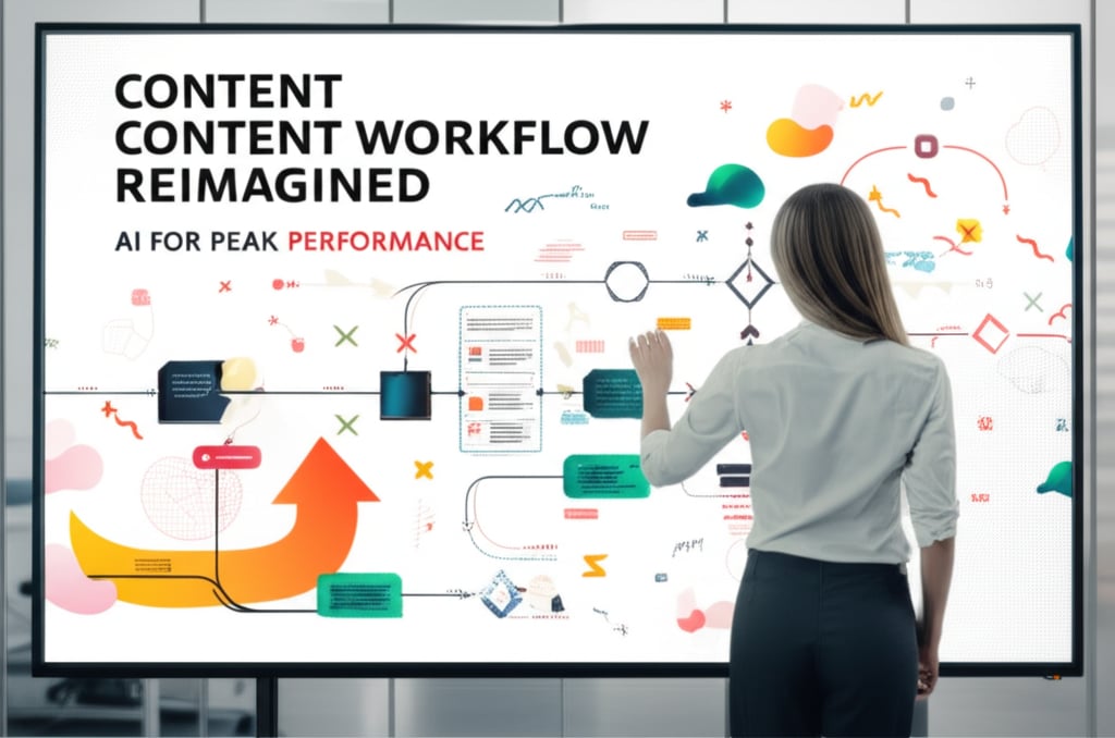 Content Workflow Reimagined: AI for Peak Performance
