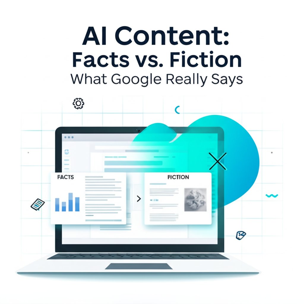 AI Content Facts vs. Fiction: What Google Really Says