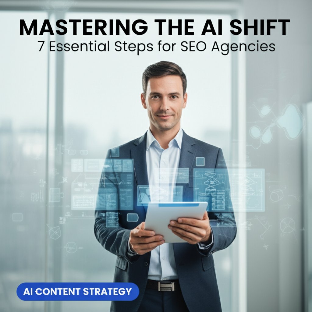 'Mastering the AI Shift: 7 Essential Steps for SEO Agencies to Implement AI Content'