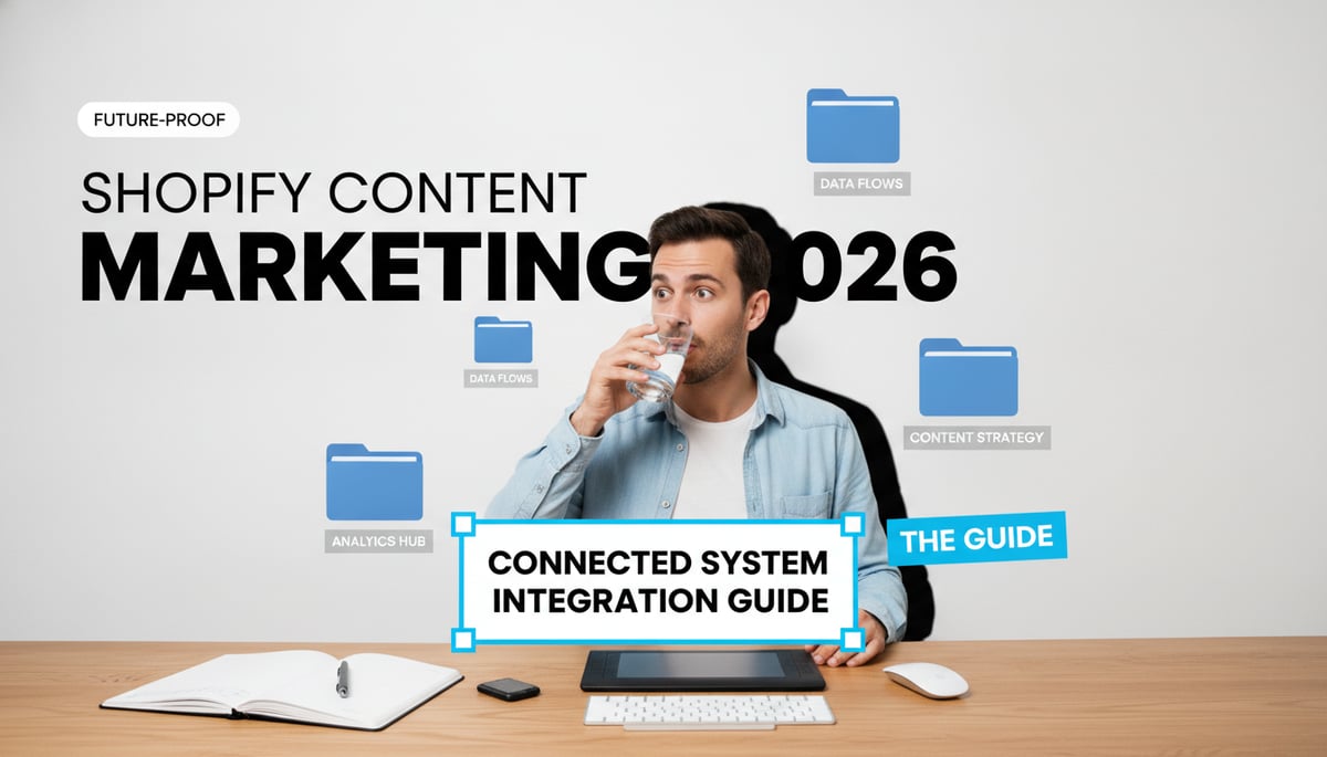 Shopify Content Marketing in 2026: The Connected System Guide