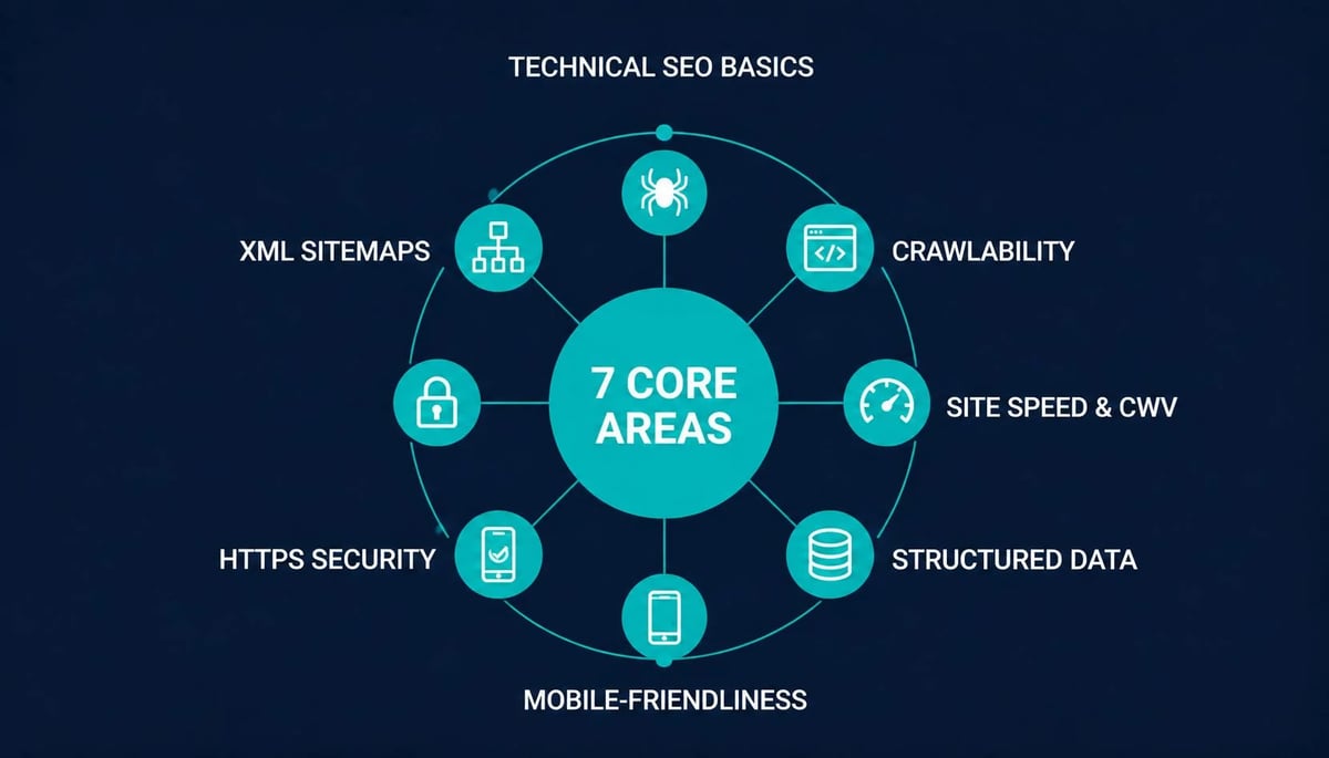 7 parts of technical SEO