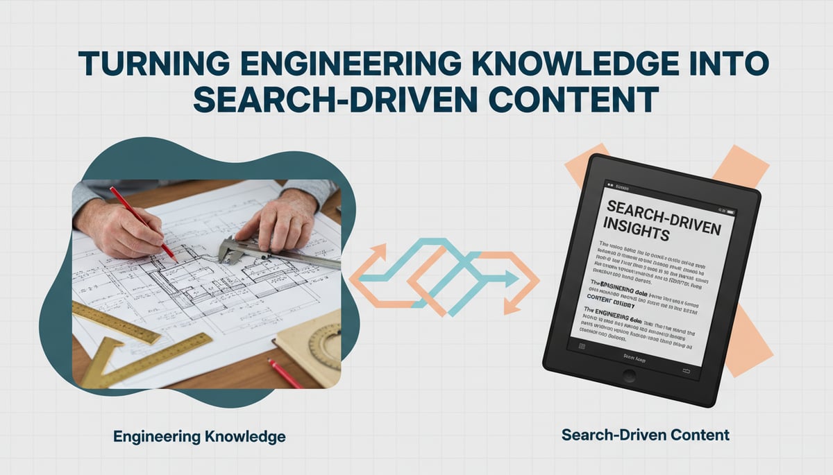 Turning Engineering Knowledge into Search-Driven Content