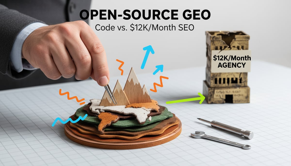 Open-Source GEO: Can Code Replace Your $12K/Month SEO Agency?