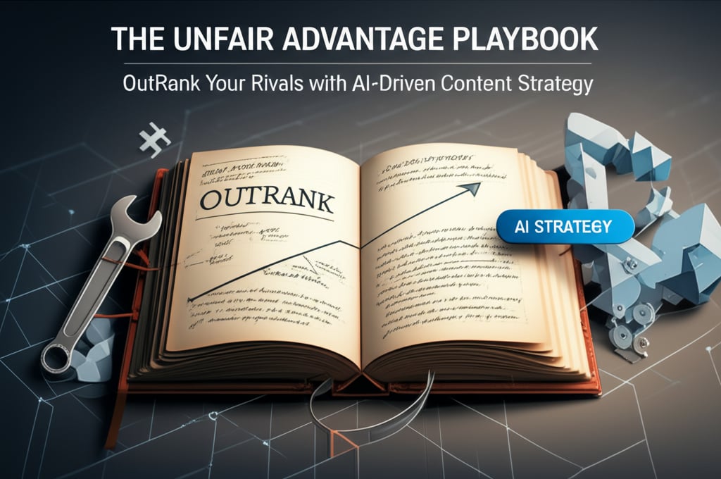 'The Unfair Advantage Playbook: OutRank Your Rivals with AI-Driven Content Strategy'