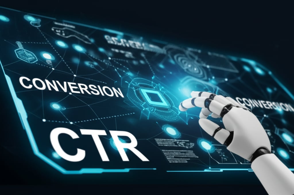 An illustrative image about: A futuristic, sleek interface showing an artificial intelligence (AI) system analyzing glowing data