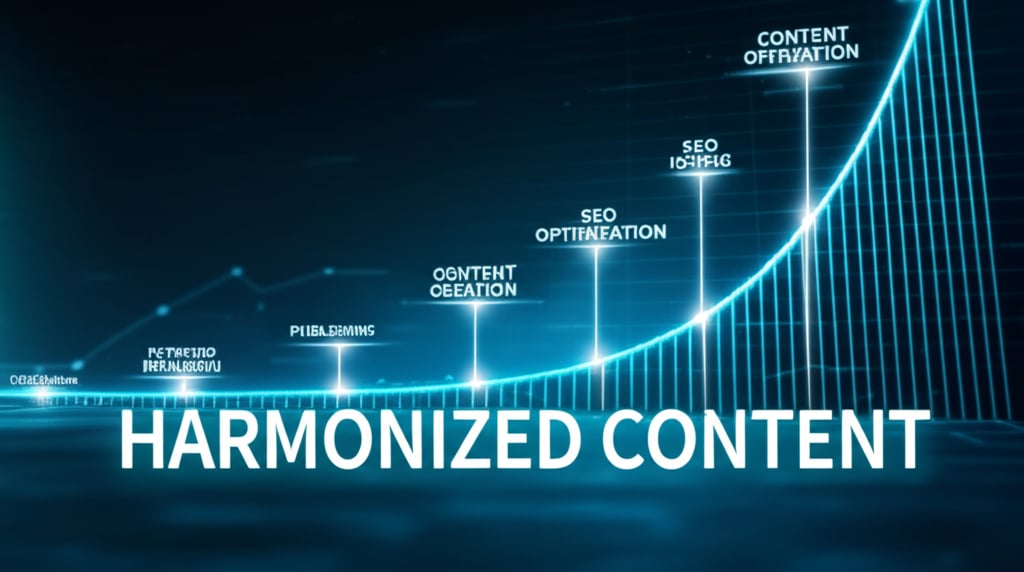 An illustrative image about: A vibrant, high-tech illustration depicting a glowing, interconnected digital ecosystem. Various con
