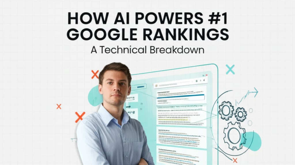 How AI Powers #1 Google Rankings: A Technical Breakdown