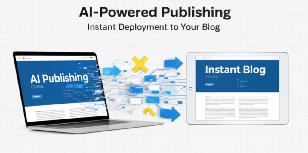 AI-Powered Publishing: Instant Deployment to Your Blog