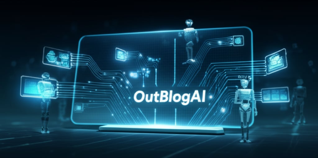 An illustrative image about: A high-tech digital environment symbolizing the 'AGENTIC ERA'. Intelligent AI bots, depicted as shim