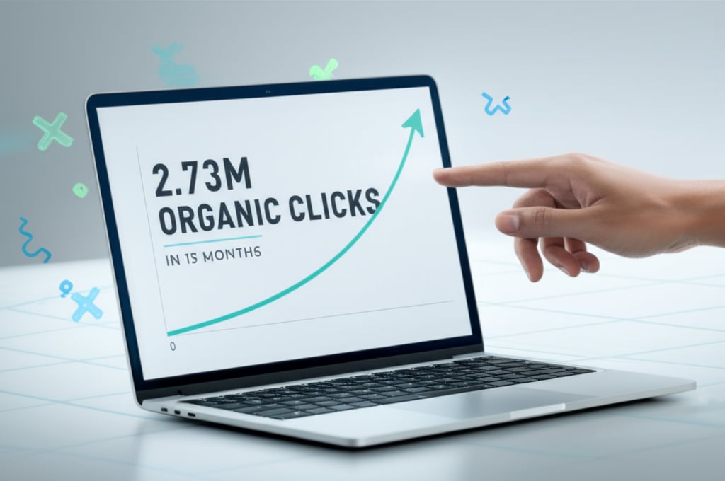 How We Grew SaaS Tool from 0 to 2.73M Organic Clicks In 13 Months