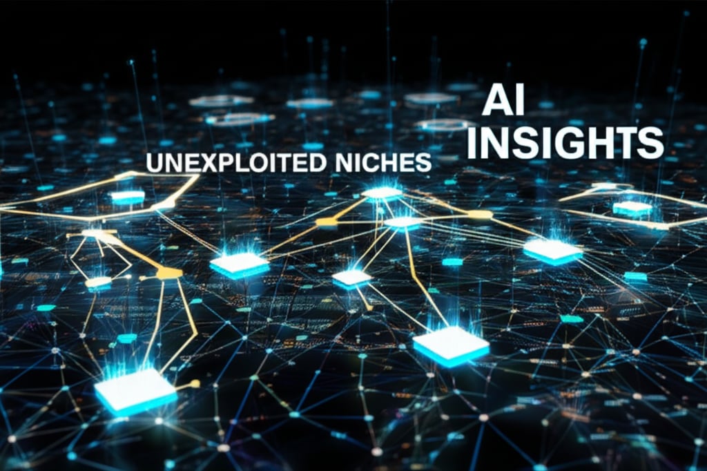An illustrative image about: A powerful visual representation of AI algorithms actively sifting through a massive, interconnected