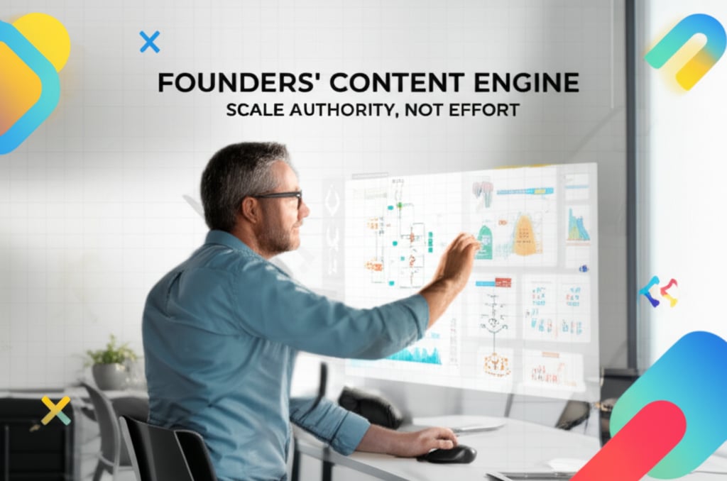 Founders'' Content Engine: Scale Authority, Not Effort