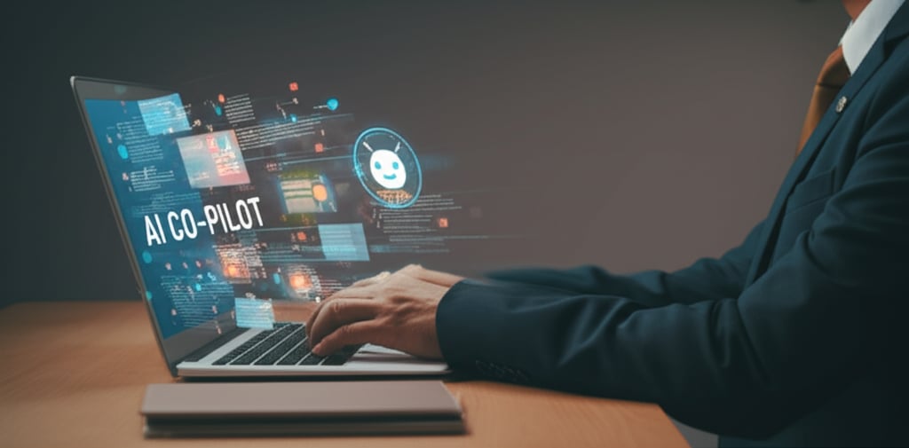 AI Co-Pilot accelerating content generation and editing