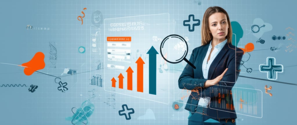 An illustrative image about: A high-resolution, horizontal image (1792x1024 pixels, 16:9 aspect ratio) for modern, strategic, and