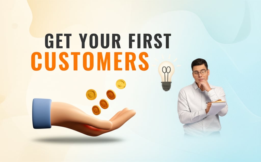 How to Get Your First Customers: An Essential Early Stage Sales Guide