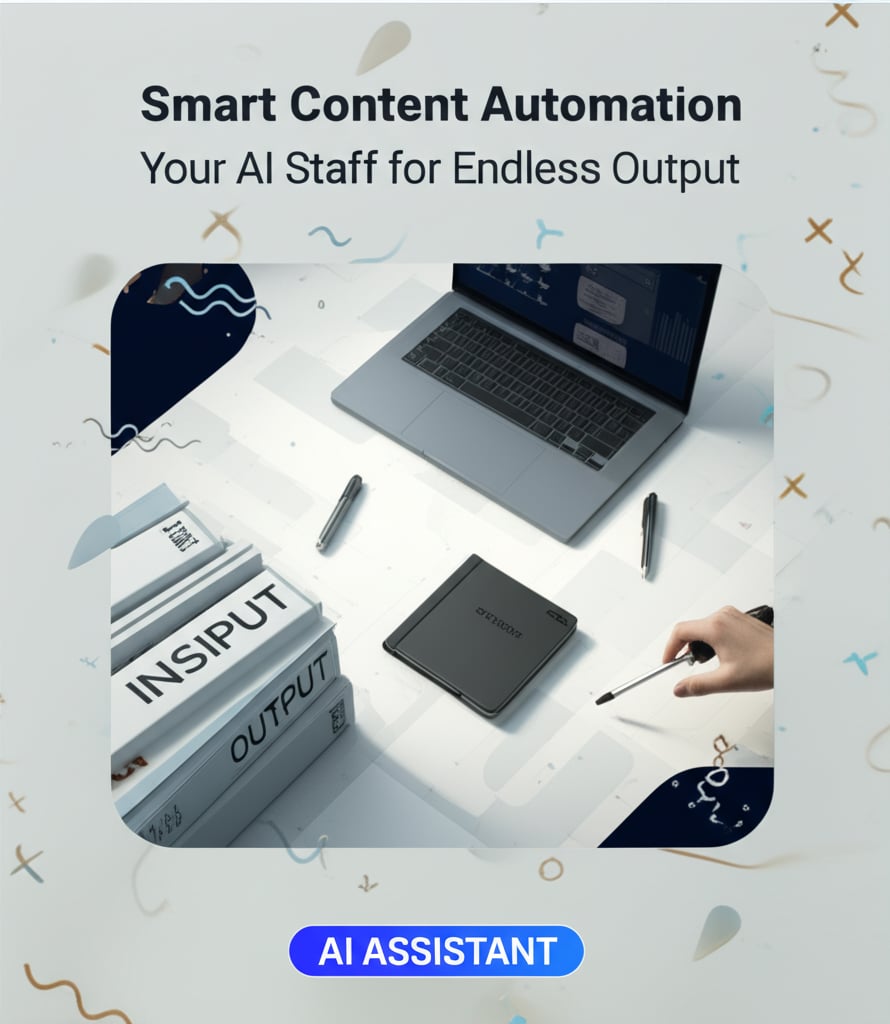 Smart Content Automation: Your AI Staff for Endless Output