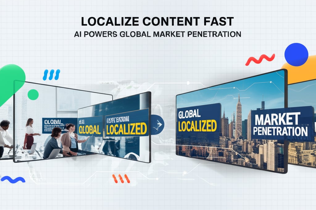 Localize Content Fast: AI Powers Global Market Penetration