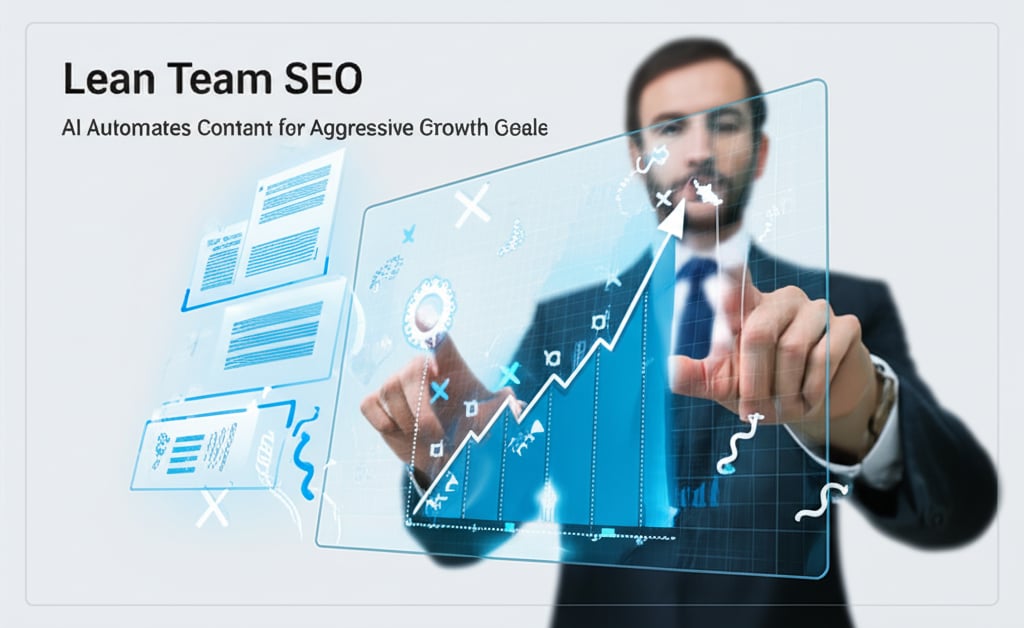 Lean Team SEO: How AI Automates Content for Aggressive Growth Goals