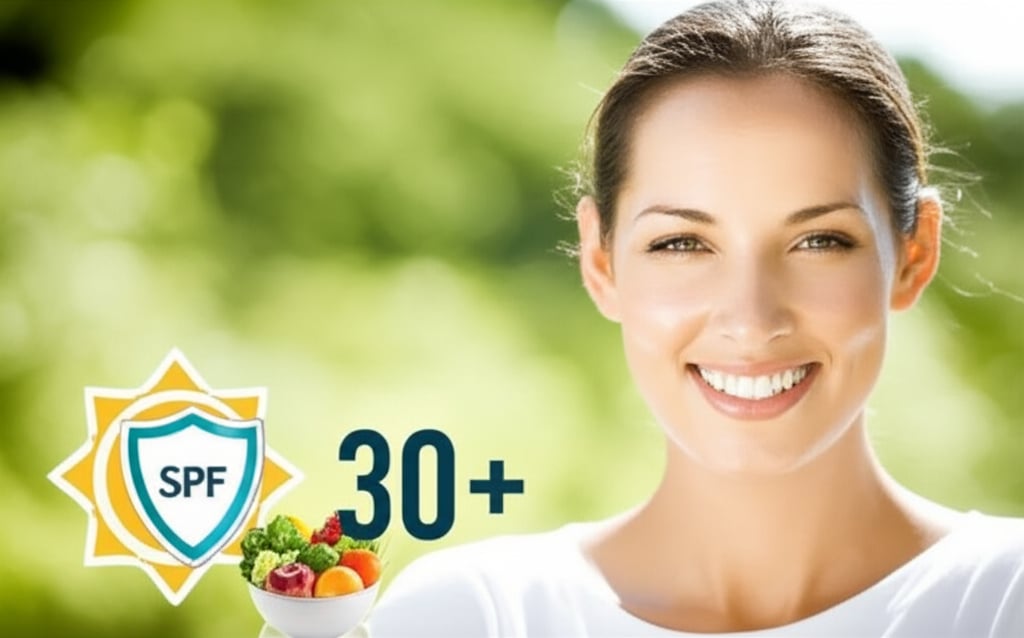 An illustrative image about: A vibrant, medium shot of a confident and healthy-looking woman (or man, ambiguous) with radiant, cl