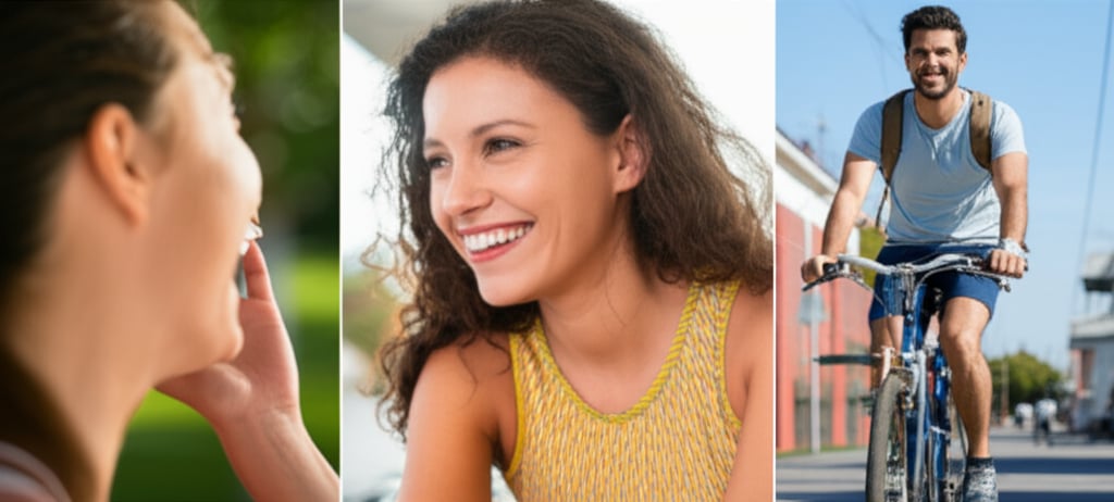 An illustrative image about: A dynamic montage showcasing diverse individuals: a woman engaging in a vibrant conversation with cl