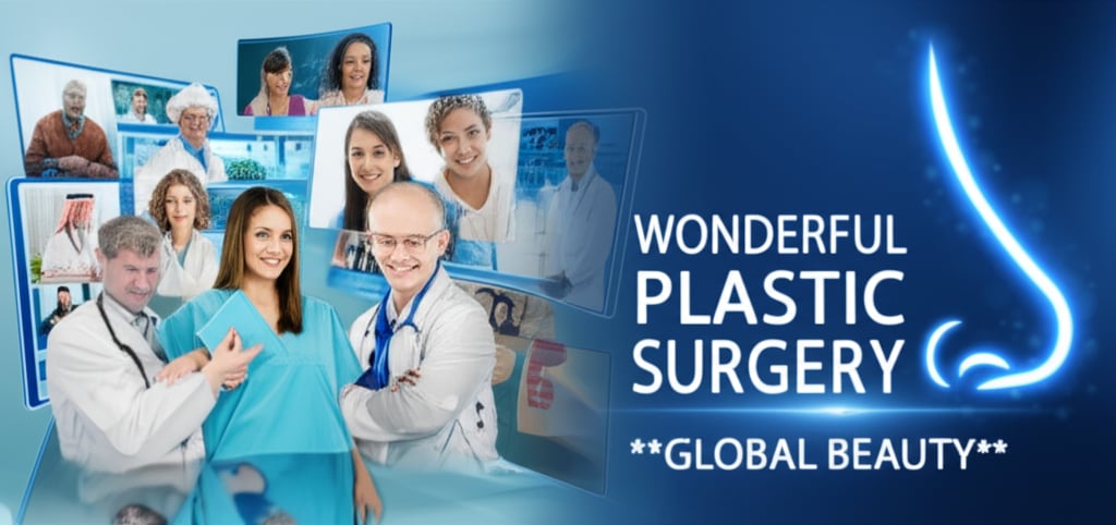 An illustrative image about: A seamless, modern composite image. On one side, a diverse group of people from different countries 