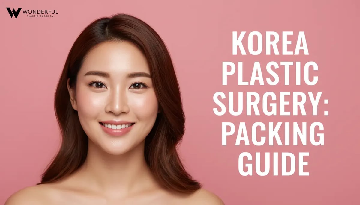 The Ultimate Packing List for Plastic Surgery in Korea: A Foreigner's Guide